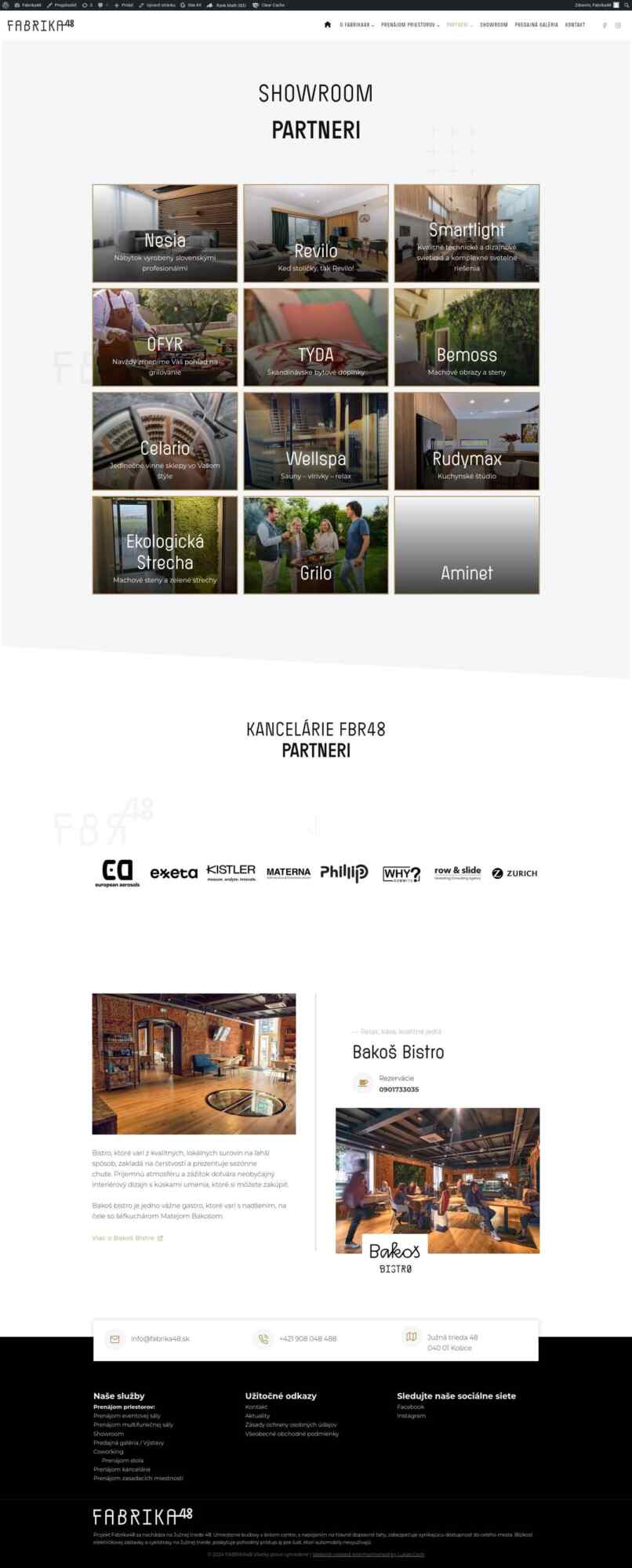 Fabrika48 website details