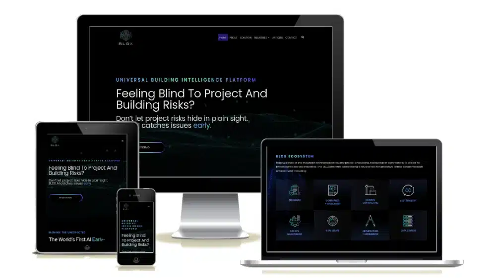 BLDX.io - business website website presentation