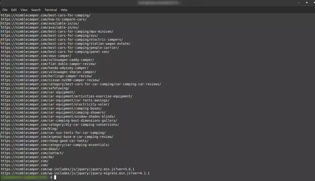Download all your website’s links to improve your SEO via content clusters