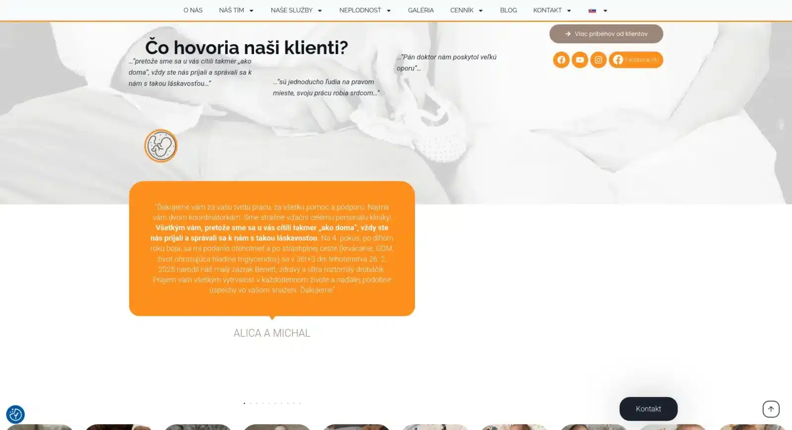 SPLN website services page