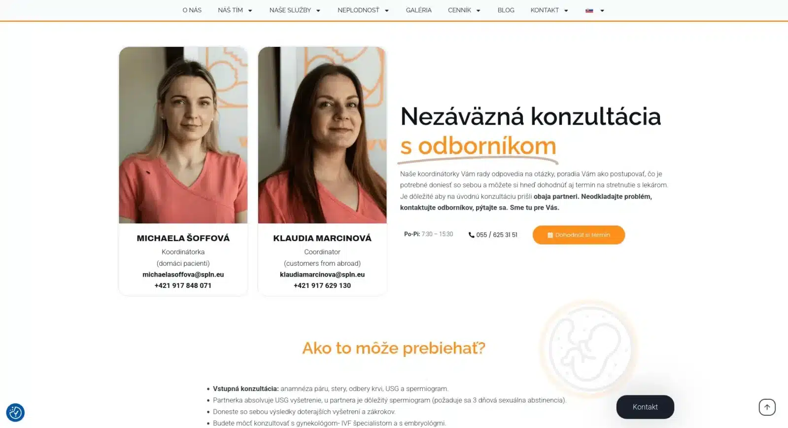 SPLN website patient content